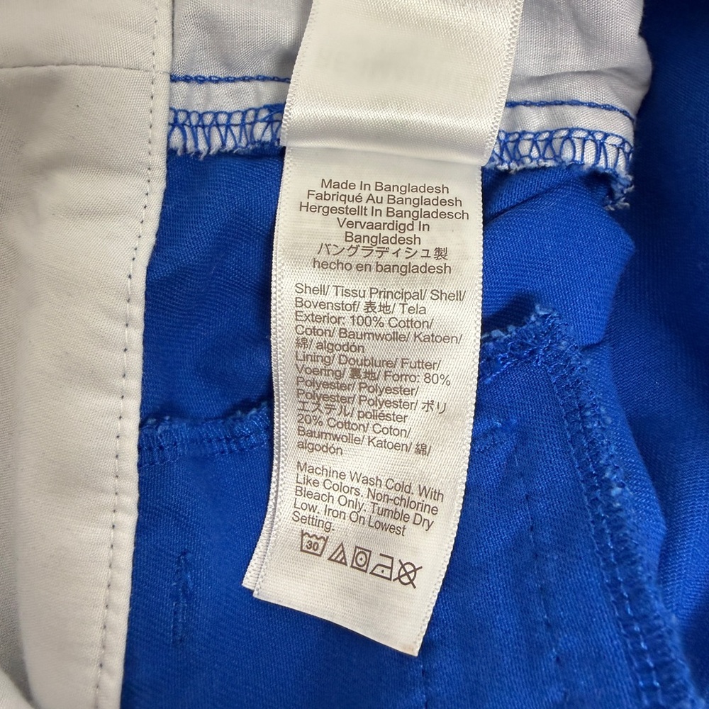 J. Crew Chino Shorts Women’s 8 Blue - Picture 5 of 8